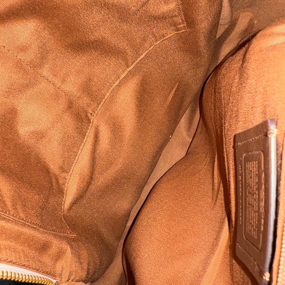 Coach Off-White Leather Backpack - Picture 7 of 8